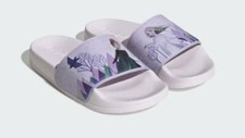 NEW Adidas Disney Frozen Adilette Shower Slides Kids' Comfortable Youth 4 New
