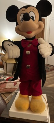 Vintage Telco Motionnette Mickey Mouse With Lantern