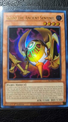 Agido The Ancient Sentinel UR 1st Ed MAMA-EN028 M PF Yu-Gi-Oh | eBay