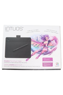 Wacom Intuos Comic CTH-490CK-S Grafiktablett Pen & Touch Schwarz