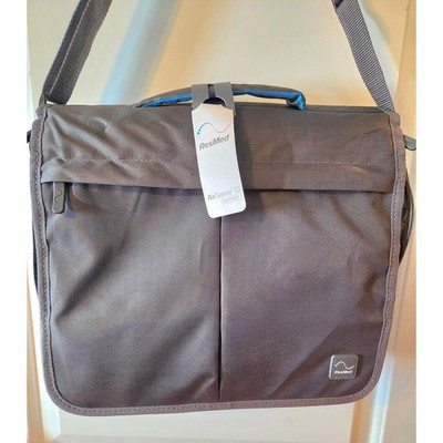 ResMed AirSense 10 Autoset CPAP Travel Bag Carrying Case Gray Shoulder Strap
