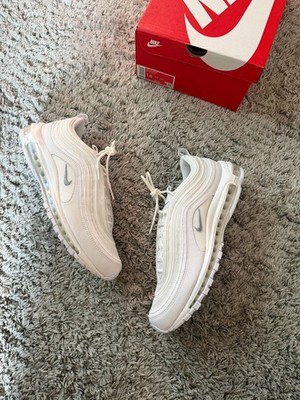 Nike Air Max 97 Triple White Wolf Grey Sneaker Herren Größe 48,5 EU Neu