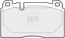 Brake Pads Set fits AUDI A6 C7 3.0D Front 14 to 18 NAPA 8R0698151AA 8R0698151AB
