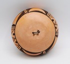 Hopi Bowl Zella Cheeda Antelope Girl  Polychrome Fire Blush 4- 3/8" W EDNA10 — photo 9