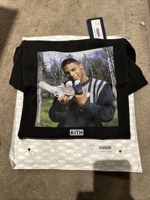Kith for Mike Tyson Vintage Tee Pigeon Meme T-Shirt in XS  - Black Brand New