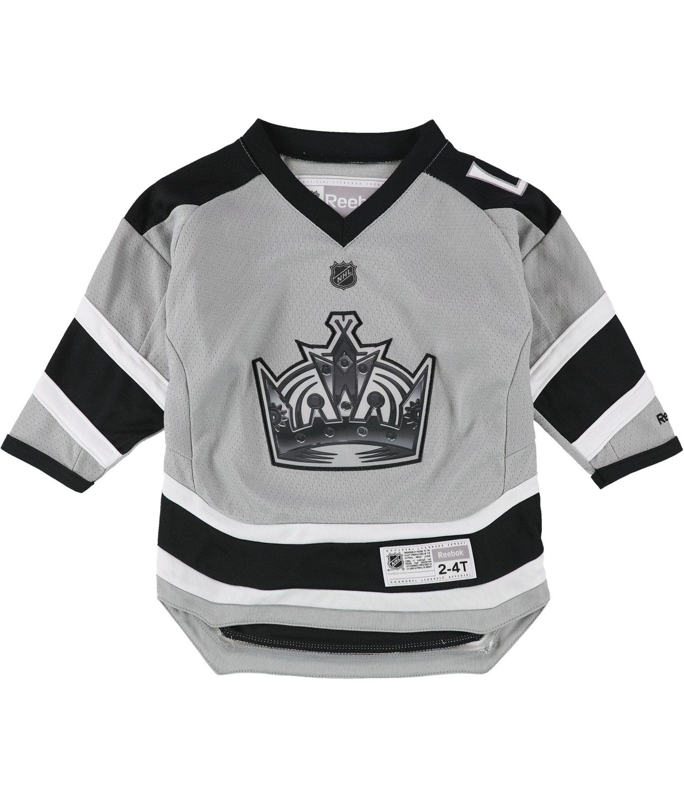 Reebok Boys LA Kings Stadium Series Jersey, Grey, Toddler, 3T