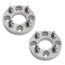 1 Inch Golf Cart Wheel Spacers Kit With Lug Nuts Silver For Yamaha Club Car Ezgo
