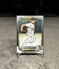 2025 Bowman Draft - Jaime Arnold #CPA-JA 1st Bowman Chrome Auto - Athletics