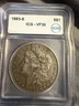 1883 s SILVER Morgan Dollar ICG VF30