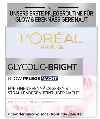 L'Oreal Paris Glycolic Bright Glowing Night Cream 50ml