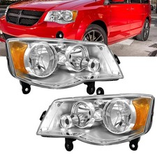 Faro cromado 2 piezas compatible con Dodge Grand Caravan 2011-2018