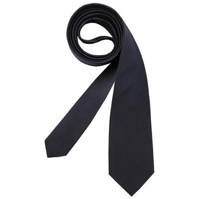 Seidensticker TIES Krawatte 7cm schmale-Form Seide Twill Marine