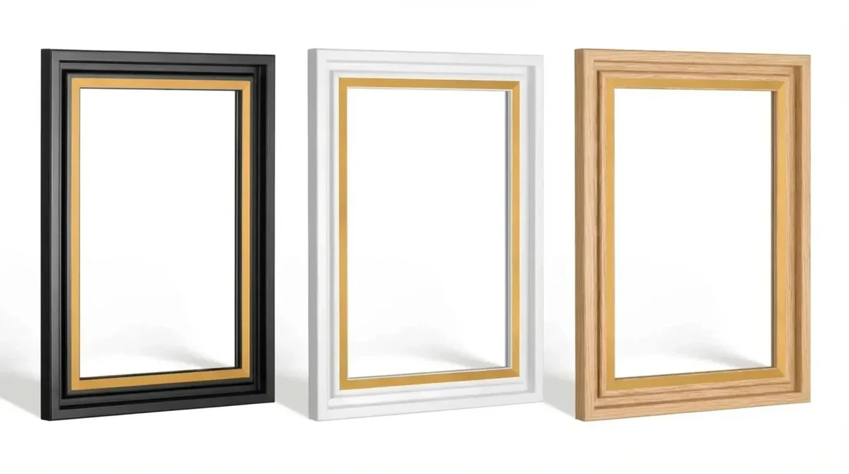 Cornice INSPIRE Musa nero e bianco per foto da 24x30 cm | Leroy Merlin