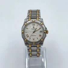 Concord Saratoga SL 18K Gold & Stainless Steel Two-Tone Mens Watch 15-C2-230