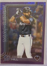 2025 Topps Update Series - Derek Hill #US305 Purple HoloFoil /250