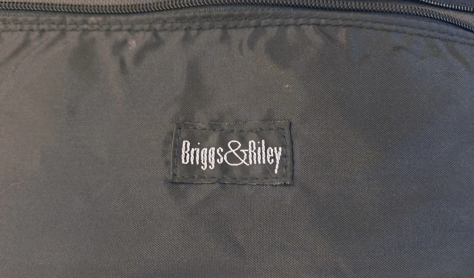 Briggs & Riley Baseline Black X-Large 31” Rolling Duffle Suitcase Bag - Image 4 of 4