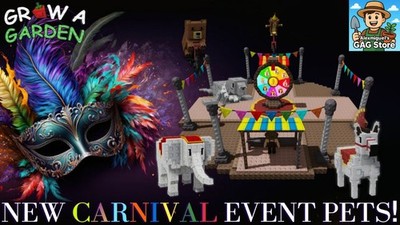  NEW CARNIVAL EVENT PETS!  GROW A GARDEN   CHEAP & FAST DELIVERY!