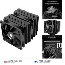 Assassin 120SE Black CPU Air Cooler 6 Heat Pipes Aluminum Intel AMD Socket