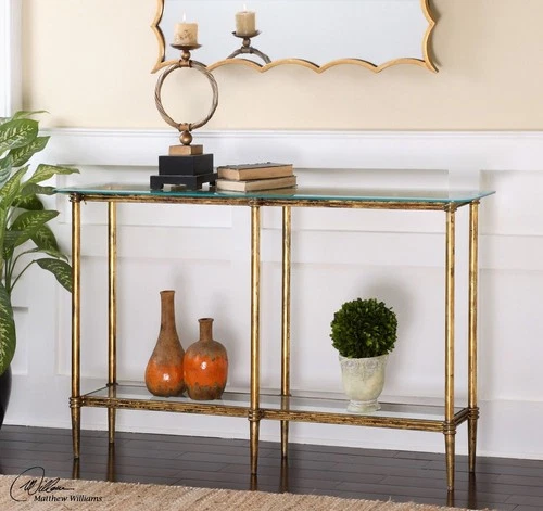Elenio - 54 inch Console Table Accent Furniture Uttermost 24421 - Picture 2 of 9