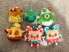 Lot Of 6 Disney Munchlings Plush All Different Characters