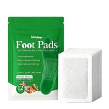 12 Pack Detox Foot Patches Pads Deep Cleansing Remove Toxins Improve Sleep SCH