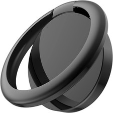 Cell Phone Ring Holder Stand,360 Degree Rotation Finger Ring Kickstand with Poli