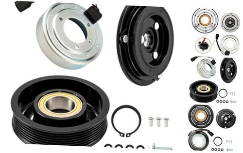 Air Conditioning Clutches,AC Compressor Clutch Kit Pulley Coil Assembly ...