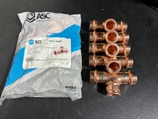 PROPRESS TAP TEES ASC QTY (5) 3/4" press x 1/2" female thread SCI VIEGA NIBCO