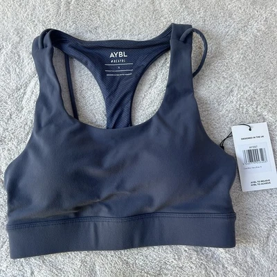 AYBL Core Sport BH Gr. Small Neu mit Etikett Sport BH Workout Gymwear Träger grau - Bild 1 von 4