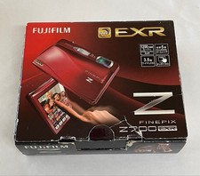  Near Mint in Box Fujifilm FinePix Z700EXR Red 12.0MP Digital Camera w/box