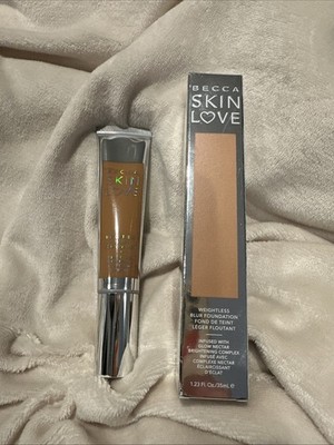 BECCA Skin Love Weightless Blur Foundation 1.23FL OZ / 35ml Amber