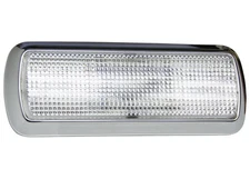 Brothers Trucks DLH72EU Dome Light Assembly - Clear Lens - Chrome - LED Bulb