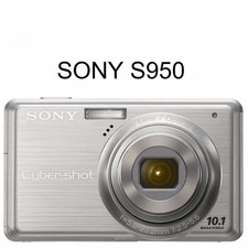 Sony Cyber-shot DSC-S950 Digital Camera 10.1MP 4x Optical Zoom AE/FE Lock Silver