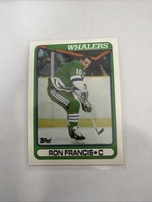 1990-91 Topps Hockey Card Ron Francis Hartford Whalers #311