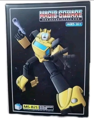 MS-TOY MAGIC SQUARE MS-B21 INTELLIGENCE OFFICER ACTIONFIGUR TRANSFORMERS