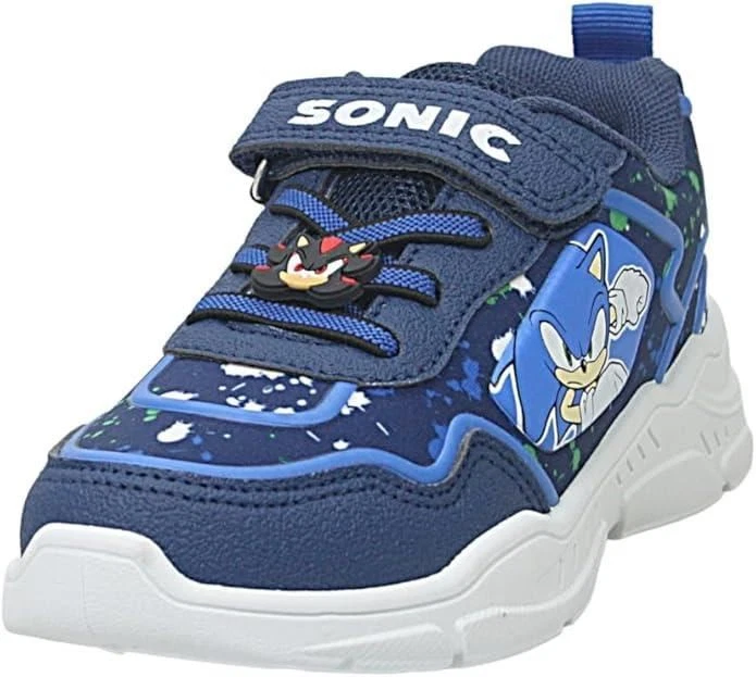 Kids Sonic The Hedgehog Boys Trainers Sports Sneakers Official Licensed Shoes