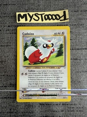 Pokemon Karte Cadoizo 5/64 Holo Neo Revelation Wizards Französisch Gebraucht 