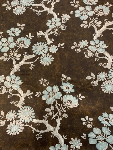THIBAUT CURTAIN FABRIC DESIGN Claudette 3.7 METRE Pieces In BROWN LINEN BLEND - Picture 6 of 9