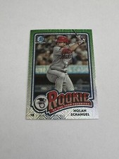 2024 Bowman Chrome Nolan Schanuel Rookie Year Favorites Mega Box Refractor SP