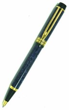 Waterman Patrician Man 100 Ballpoint Pen Blue New In Box Blue Marble 