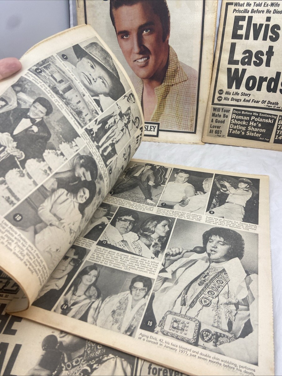 激レア‼️エルヴィス・プレスリーの新聞記事 エルヴィス・プレスリー/ELVISP RESLEY1977年新聞 - メルカリ