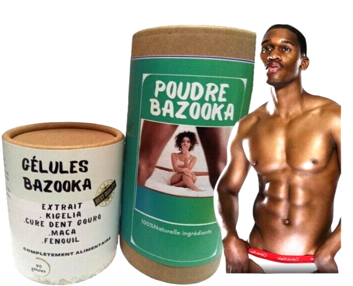 Lot De 4 Sirops BAZOOKA 100% Ingrédients Naturels - Pour Grossir Le Pénis - 200ml - Neuf - Promo