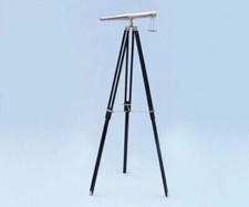 Binocular Brass Marine working With Wooden Tripod Stand Gift Griffith Telescope