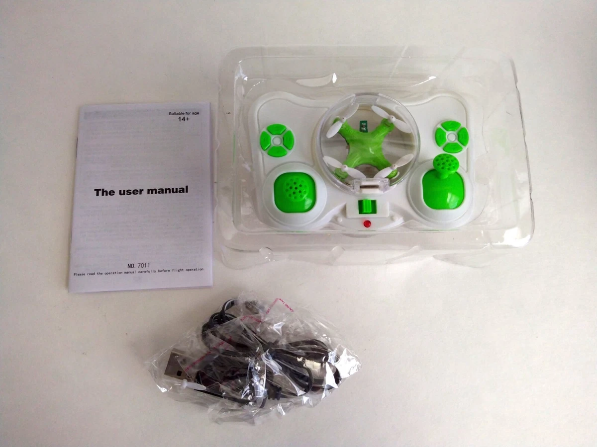 Micro Four Axis Aircraft Green 2.4GHz Telecontroller New eBay