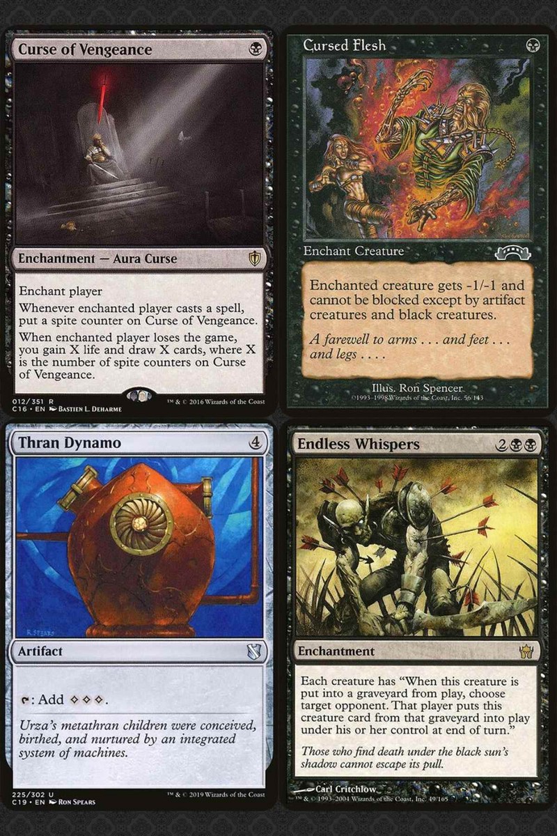 Phage the Untouchable MONO-BLACK CONTROL Commander Deck Magic MTG Phage the Untouchable MONO-BLACK CONTROL Commander Deck Magic MTG