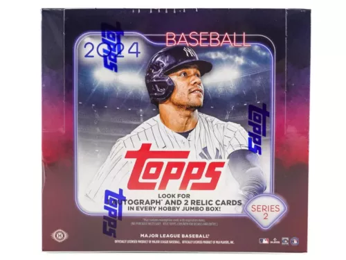 2024 Topps Series 2 Baseball Factory Sealed Jumbo Box