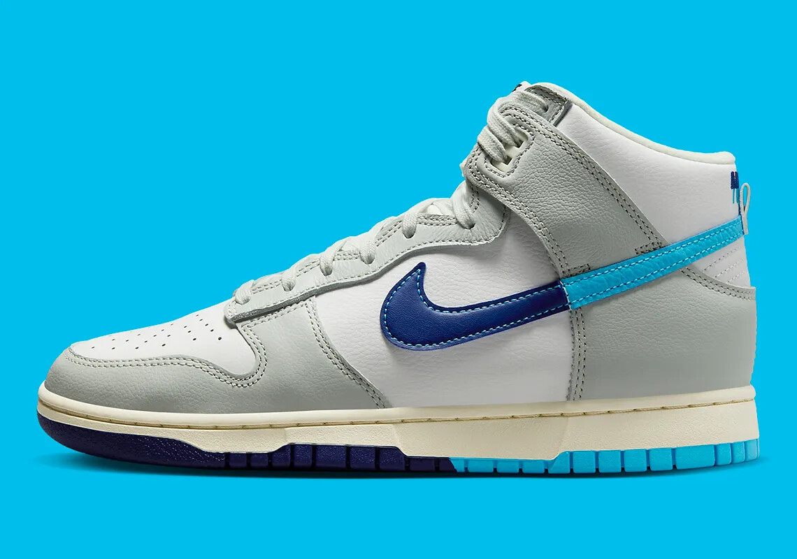 Nike Dunk High Retro SE Summit White Blue Royal Sneakers