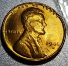 1946 Lincoln Wheat Cents- P,D, And S. RED, UNCIRCULATED