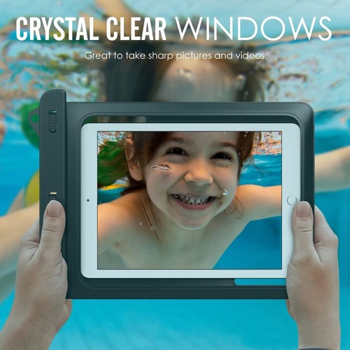 Universal Tablet Waterproof Case Dry Pouch Fits Devices Upto 12.9 Inch - Picture 4 of 7