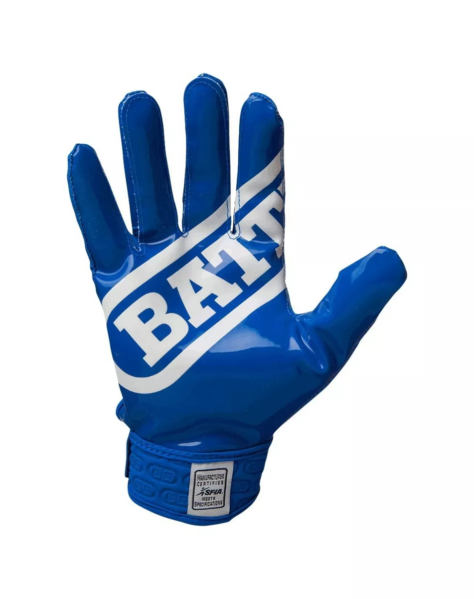 Battle Double Threat Football Gloves Ultra Tack Sticky Palm